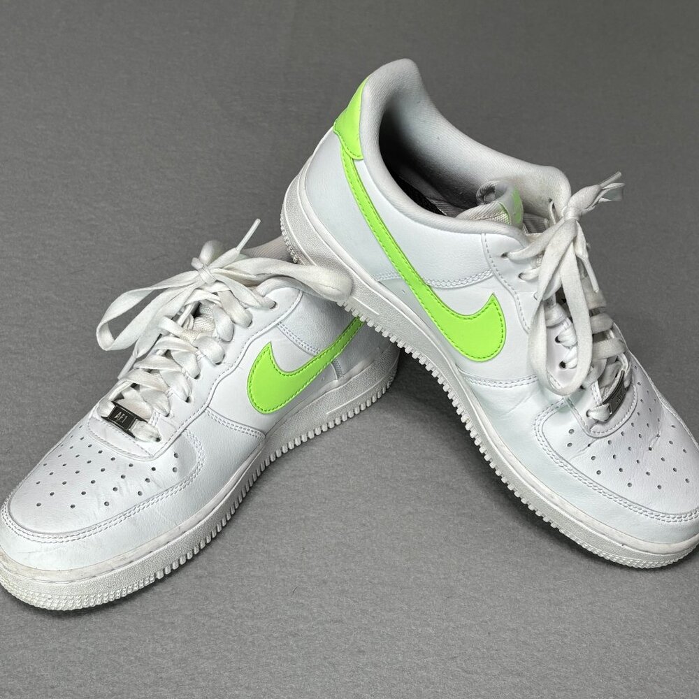 Nike Air Force 1 '07 Lime Women's Casual Shoes Sneakers Size 9